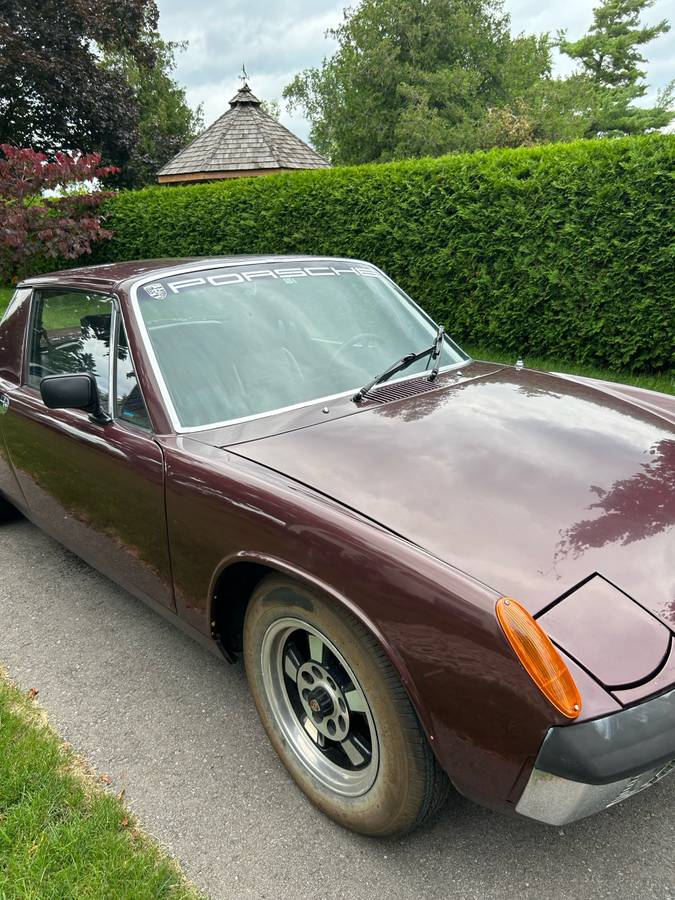 Porsche 914  1973 brown