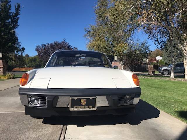 Porsche 914  1973 white
