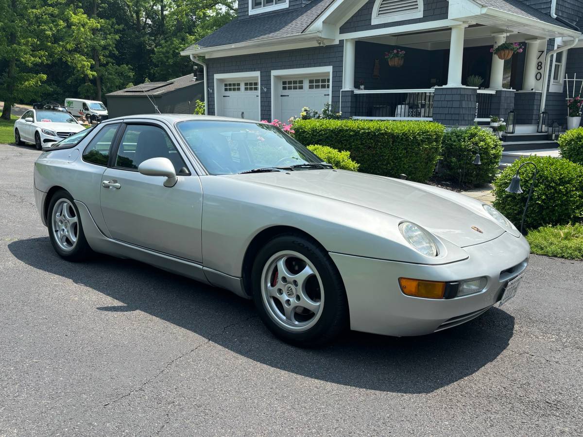 Porsche 968  1992 silver