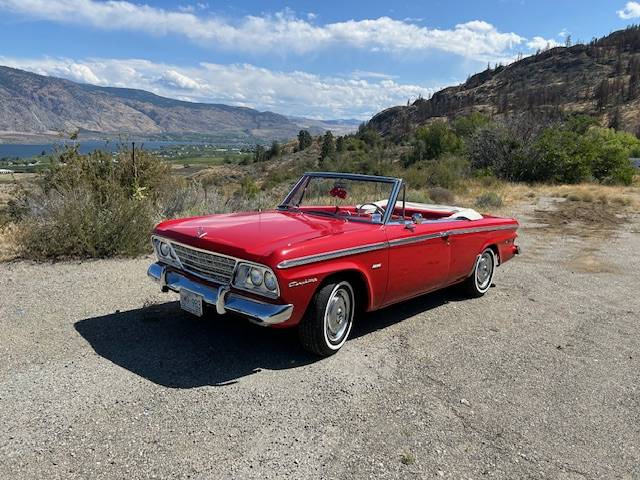 Studebaker Daytona convertible  1964 red