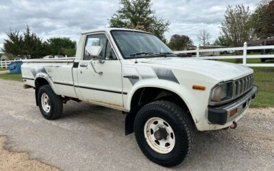 Toyota Pickup 1982 Standard Cab Pickup