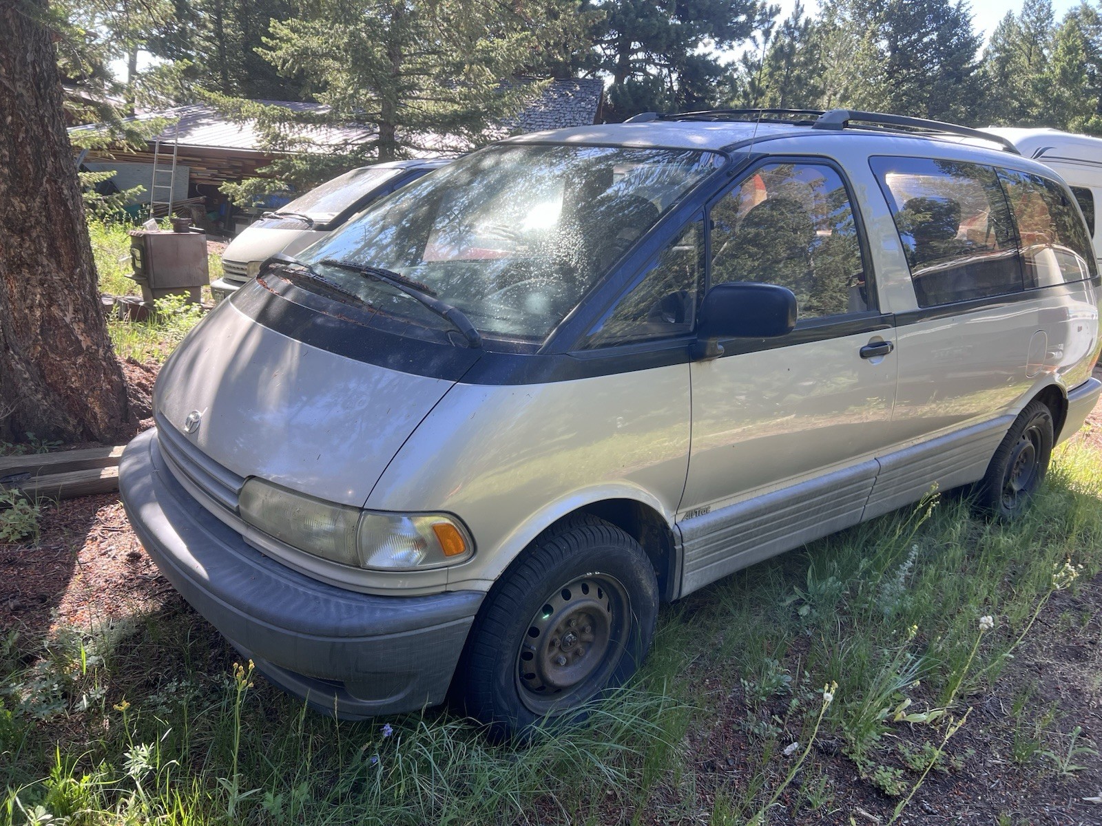 Toyota-Previa-1992-Van-Camper