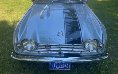 Triumph Tr4  1963 silver