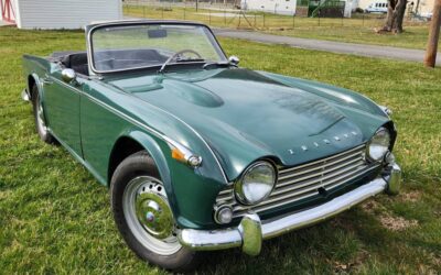 Triumph Tr4a  1967 green