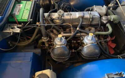 Triumph Tr6  1976 blue