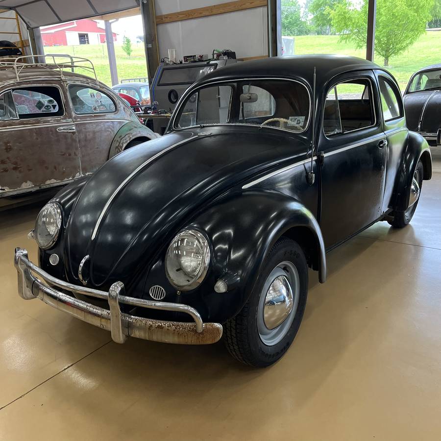 Volkswagen Beetle  1957 black