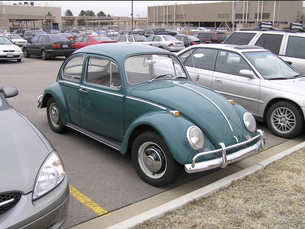 Volkswagen-Beetle-1966-green-1