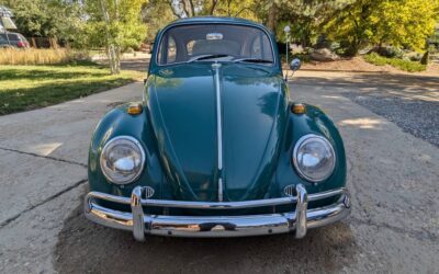 Volkswagen Beetle  1966 green