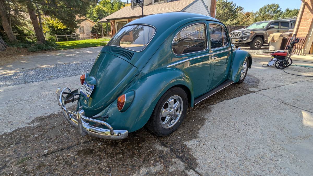 Volkswagen-Beetle-1966-green-8