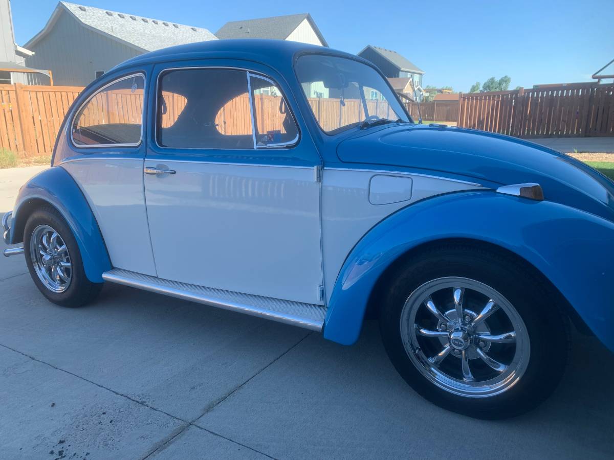 Volkswagen Beetle  1969 blue