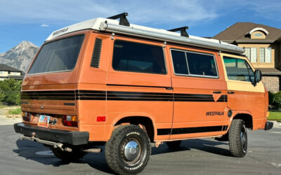 Volkswagen Bus/Vanagon 1984 Van Camper