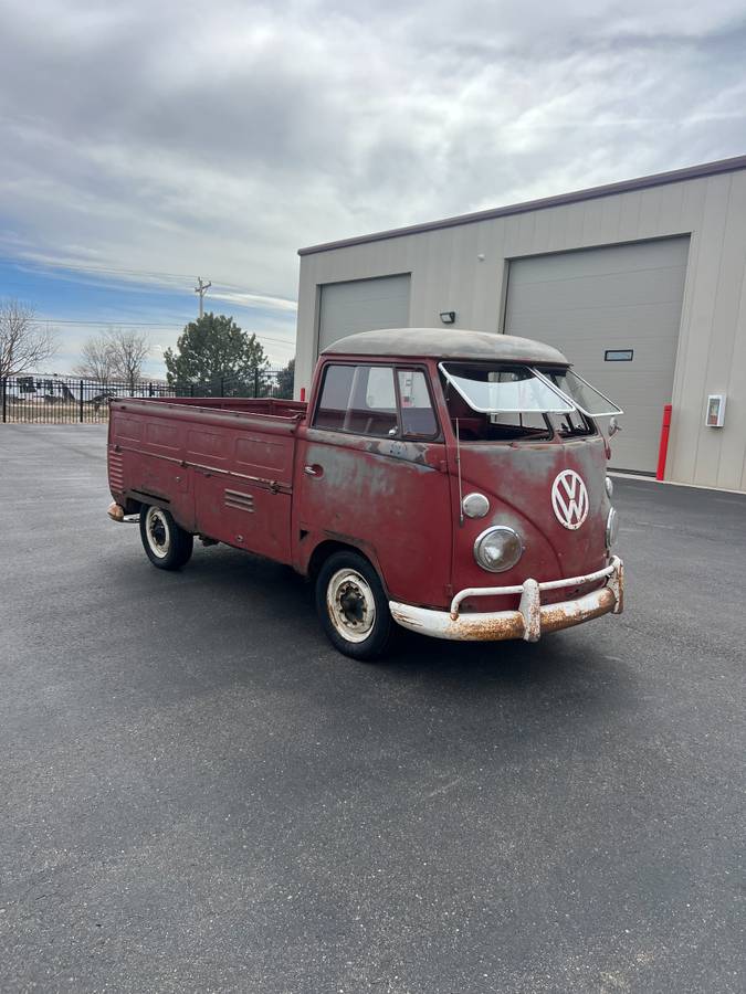 Volkswagen-Single-cab-bus-1962-red-1