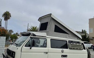 Volkswagen Vanagon westfalia  1990 white