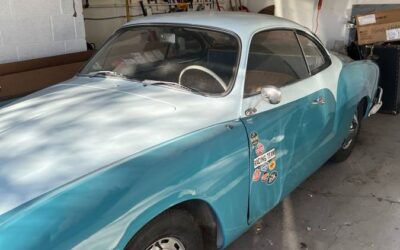 Volkswagen Vw karmann ghia  1964 blue