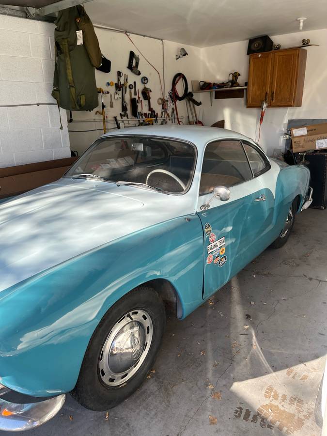 Volkswagen Vw karmann ghia  1964 blue