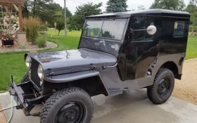 Willys CJ2A 1946 jeep