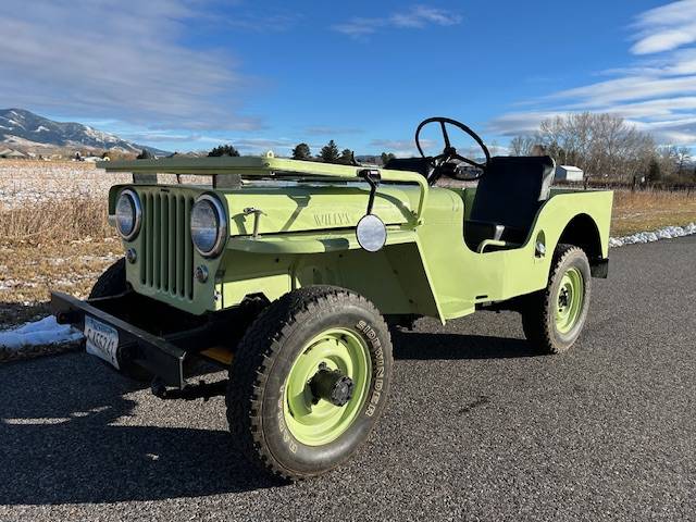Willys Cj-3a  1949 green