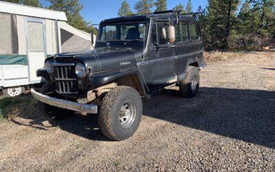 Willys Utility wagon  1960 grey