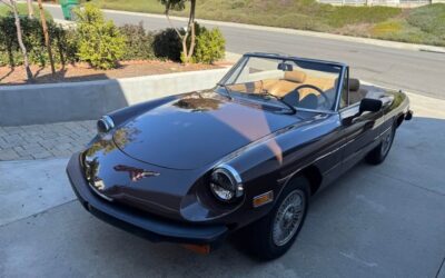 Alfa Romeo Spider 1979 Convertible
