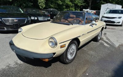 Alfa Romeo Spider 1982 Convertible