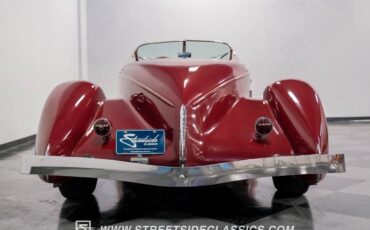 Auburn-Boattail-1976-Burgundy-Tan-26