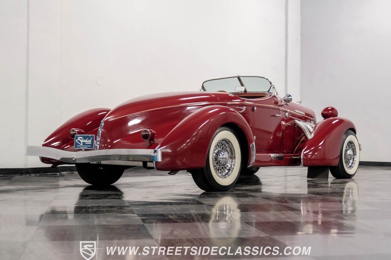 Auburn-Boattail-1976-Burgundy-Tan-32