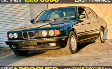 Bmw-735il-1991-green
