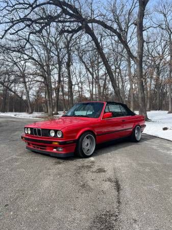 Bmw-Other-1991-Red-Dark-Blue-Leather