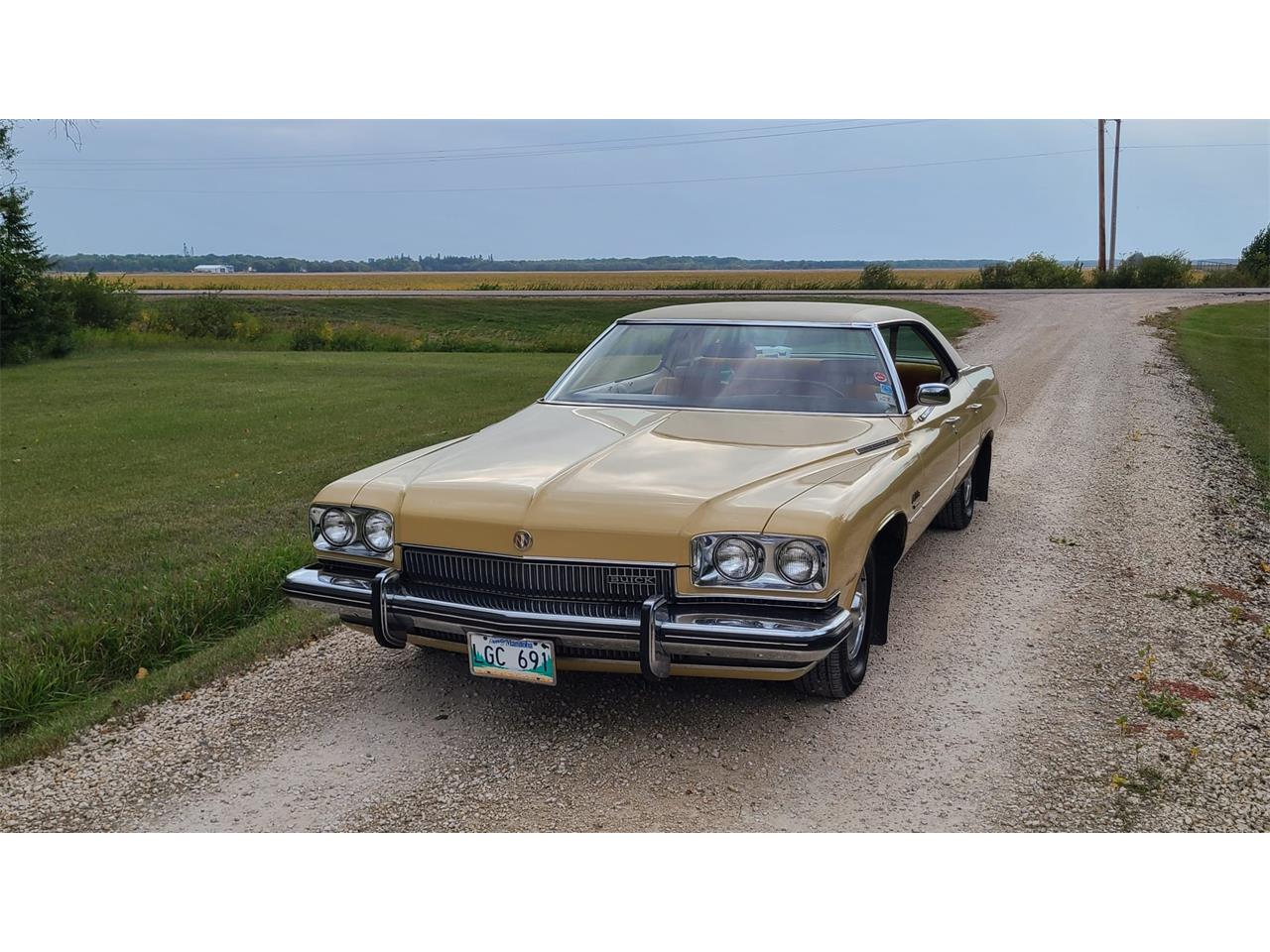 Buick-Custom-1973-Yellow-Beigewhite-7