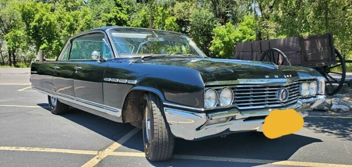Buick-Electra-225-1964-Black-Gray-Leather-5