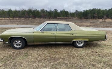Buick-Electra-225-1973-Green-White-w-Brown
