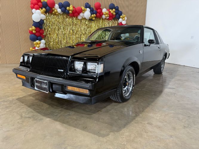 Buick-Grand-national-1987-Black-Gray-Cloth-7