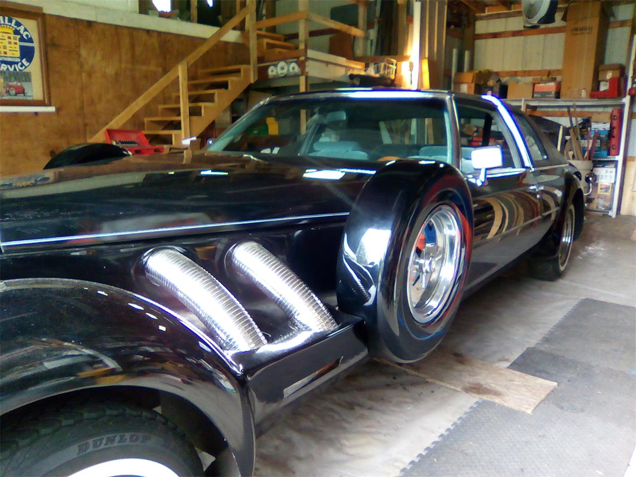 Cadillac-2-dr-coupe-1974-Black-Gray-8