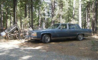 Cadillac-Brougham-1987-Blue-Blue-1