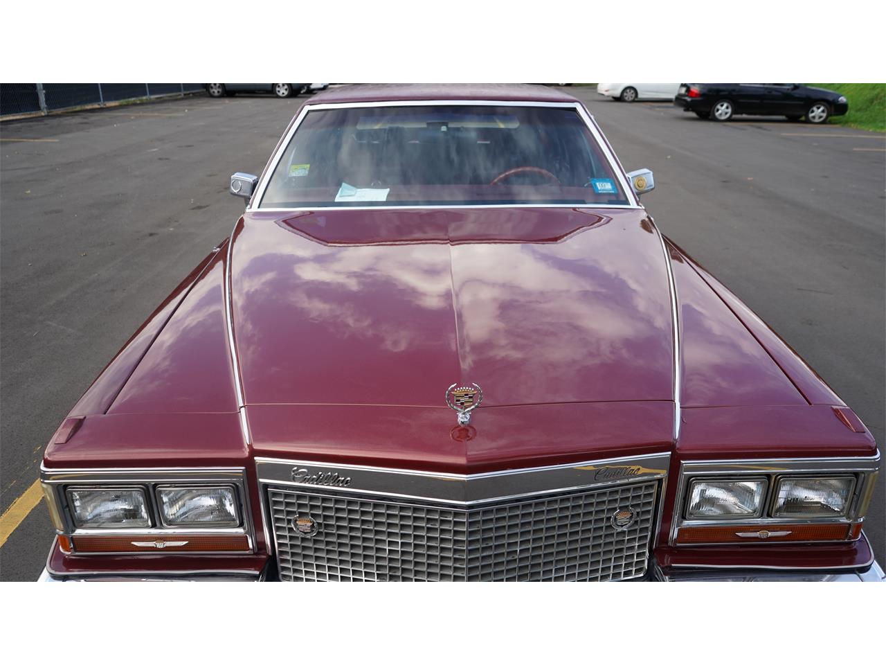 Cadillac-Brougham-1988-Apple-Red-Red-2
