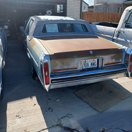 Cadillac-Brougham-1988-Blue-Blue-3