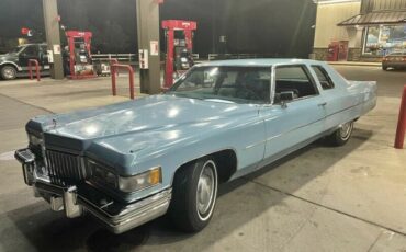 Cadillac-Calais-1975-Blue-Blue-Cloth-1