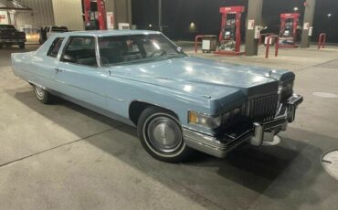 Cadillac-Calais-1975-Blue-Blue-Cloth