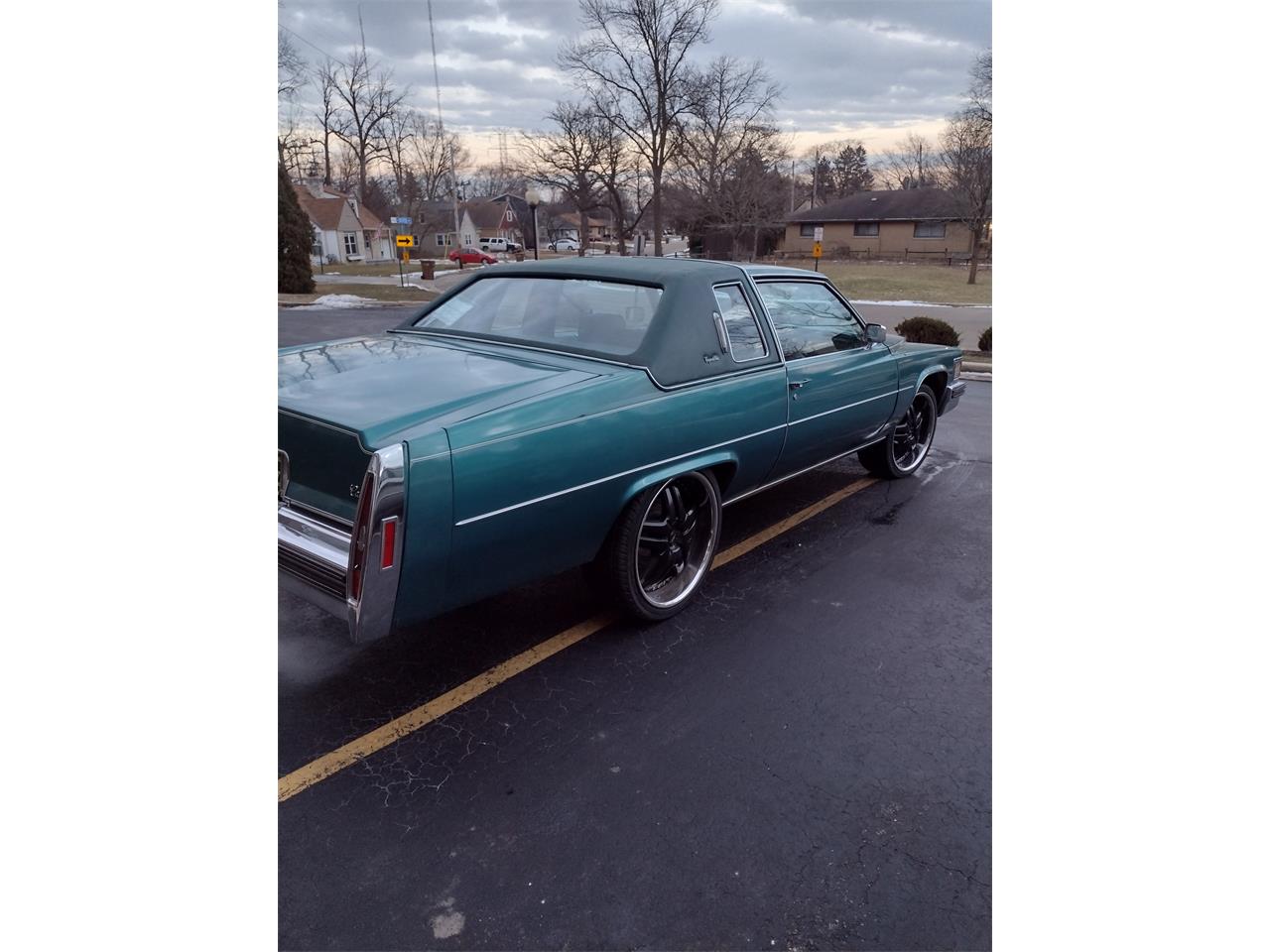 Cadillac-Coupe-deville-1979-Teal-Teal-12