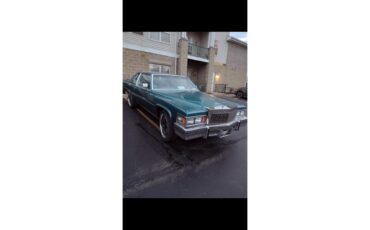 Cadillac-Coupe-deville-1979-Teal-Teal