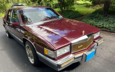 Cadillac-Deville-1989-Maroon-Red-10