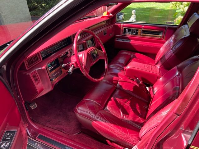 Cadillac-Deville-1989-Maroon-Red-15