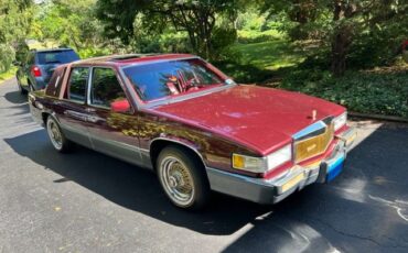 Cadillac-Deville-1989-Maroon-Red-6