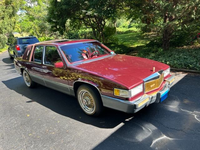 Cadillac-Deville-1989-Maroon-Red-6