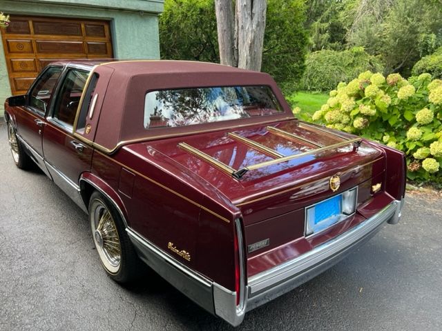 Cadillac-Deville-1989-Maroon-Red-7