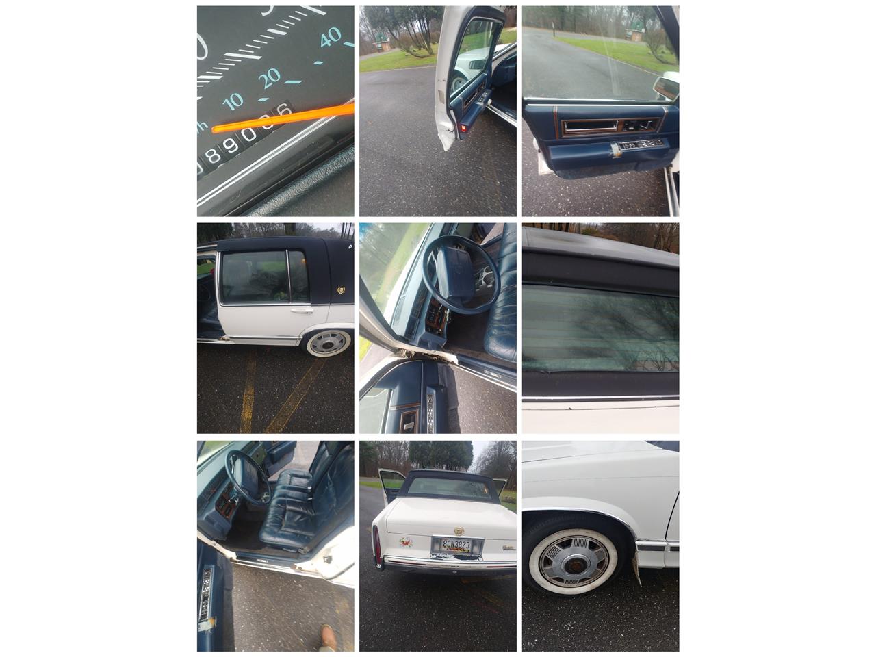 Cadillac-Deville-1992-White-Navy-leather-5