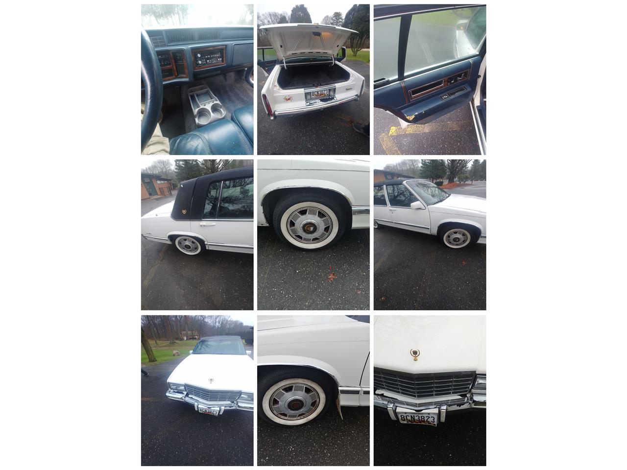 Cadillac-Deville-1992-White-Navy-leather-6