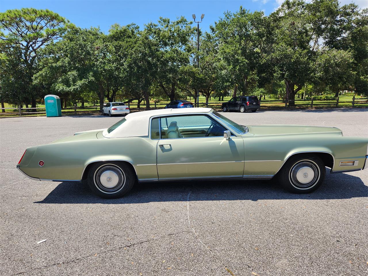 Cadillac-Eldorado-1970-Lanai-Green-White-1