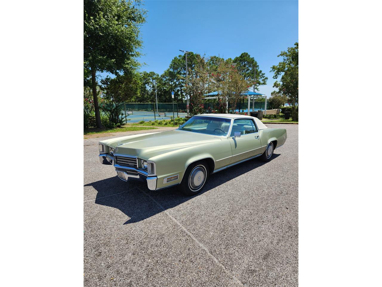 Cadillac-Eldorado-1970-Lanai-Green-White-15