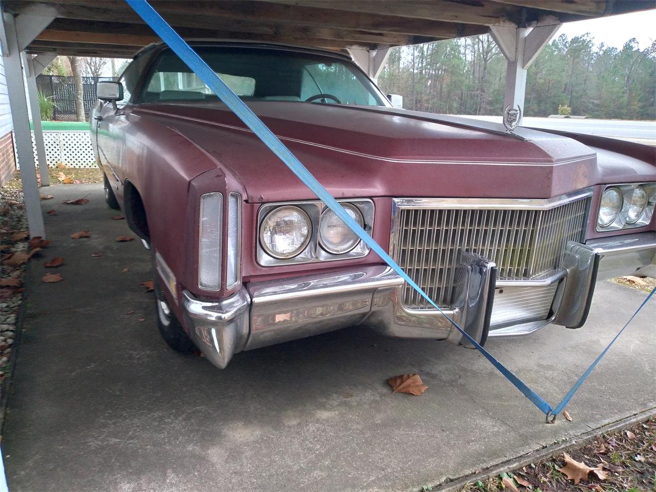 Cadillac-Eldorado-1971-Burgundy-White-10